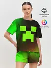 Женская пижама с шортами / MINECRAFT / МАЙНКРАФТ