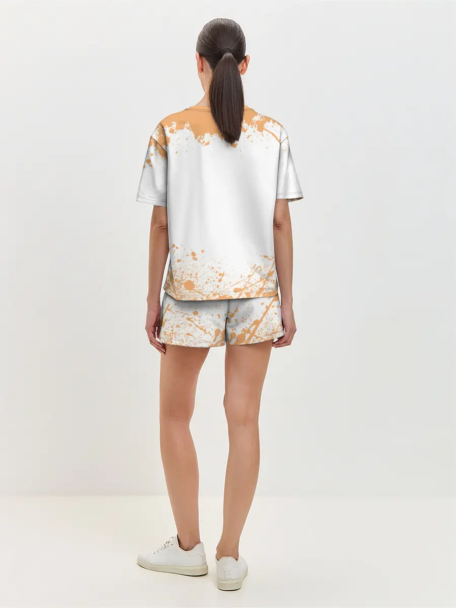 Женская пижама с шортами / МИЛЫЙ КОТЕНОК | CUTE KITTEN