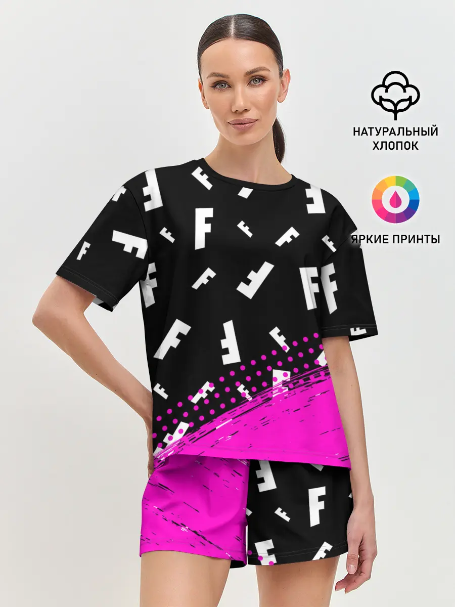 Женская пижама с шортами / FORTNITE / ФОРТНАЙТ