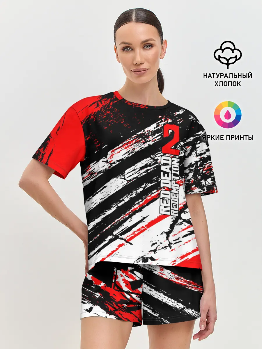 Женская пижама с шортами / Red Dead Redemption 2