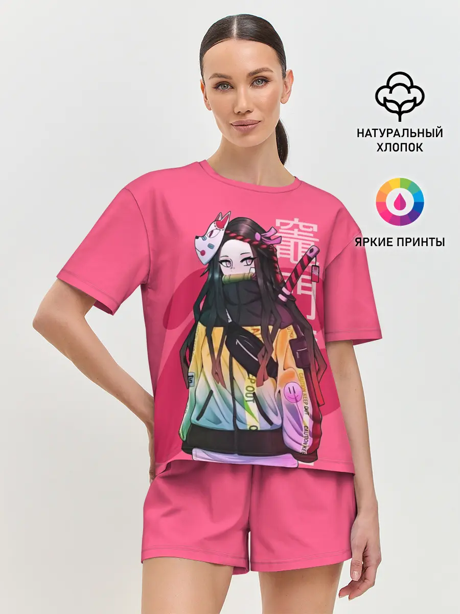 Женская пижама с шортами / Нэдзуко Камадо