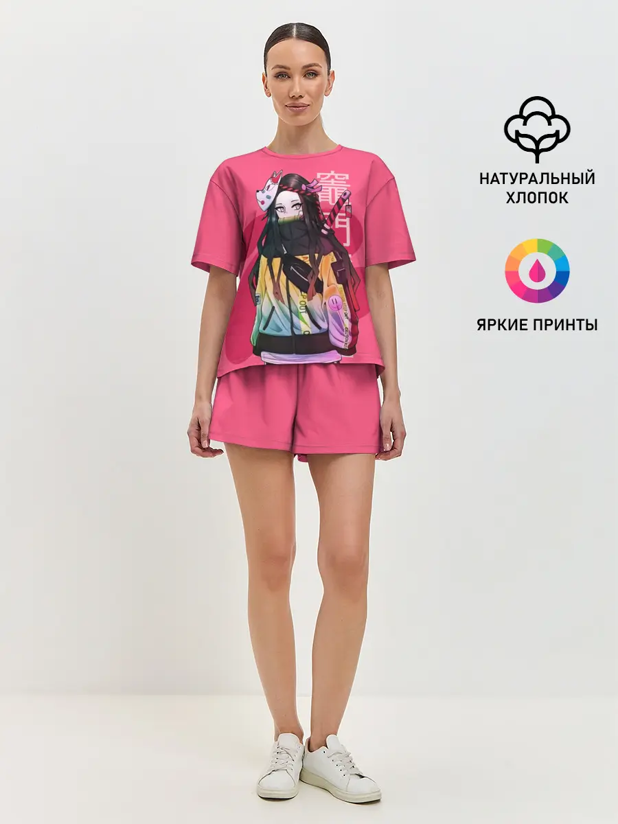 Женская пижама с шортами / Нэдзуко Камадо