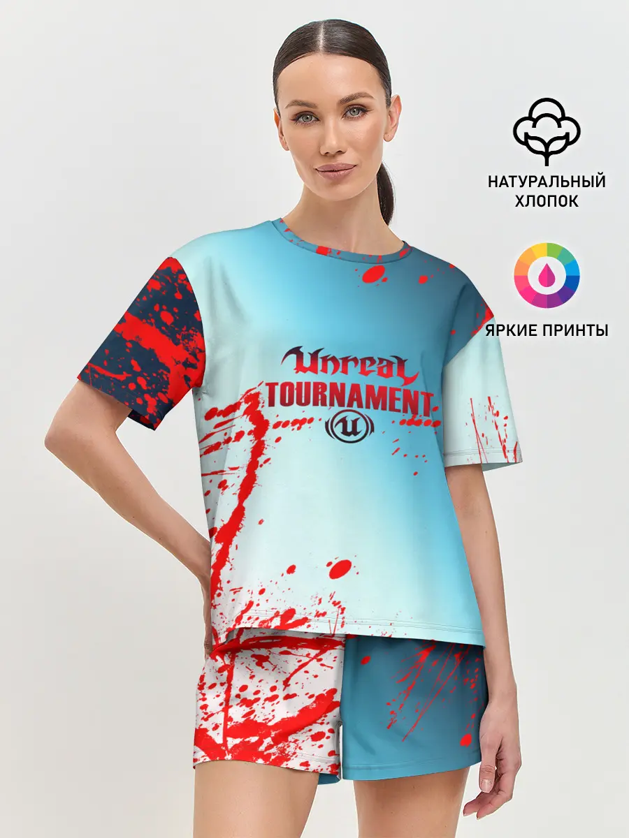 Женская пижама с шортами / Unreal Tournament