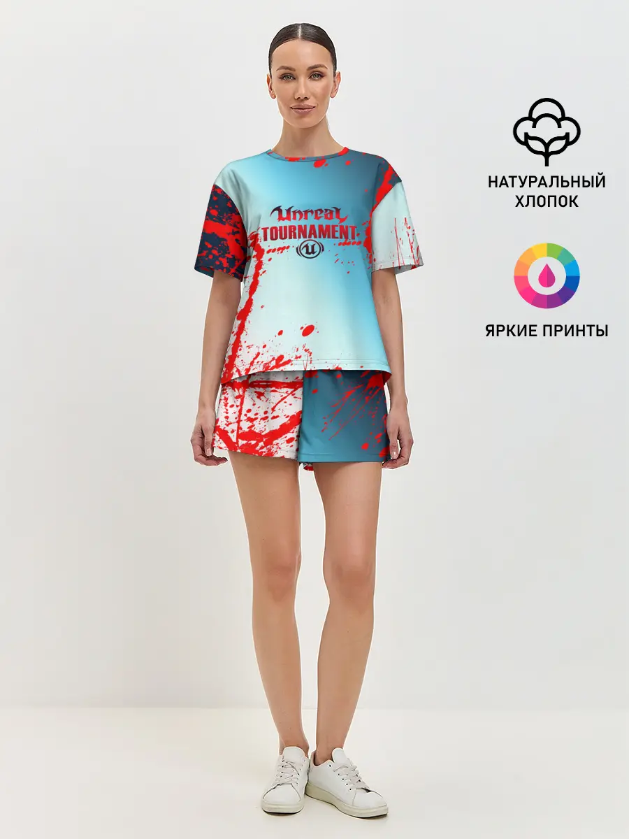 Женская пижама с шортами / Unreal Tournament