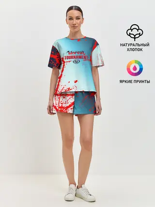 Женская пижама с шортами / Unreal Tournament