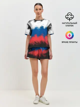 Женская пижама с шортами / Россия