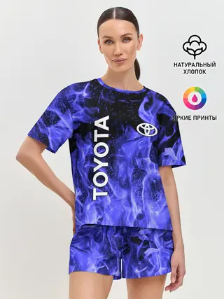 Женская пижама с шортами / TOYOTA