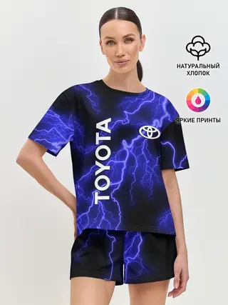 Женская пижама с шортами / TOYOTA