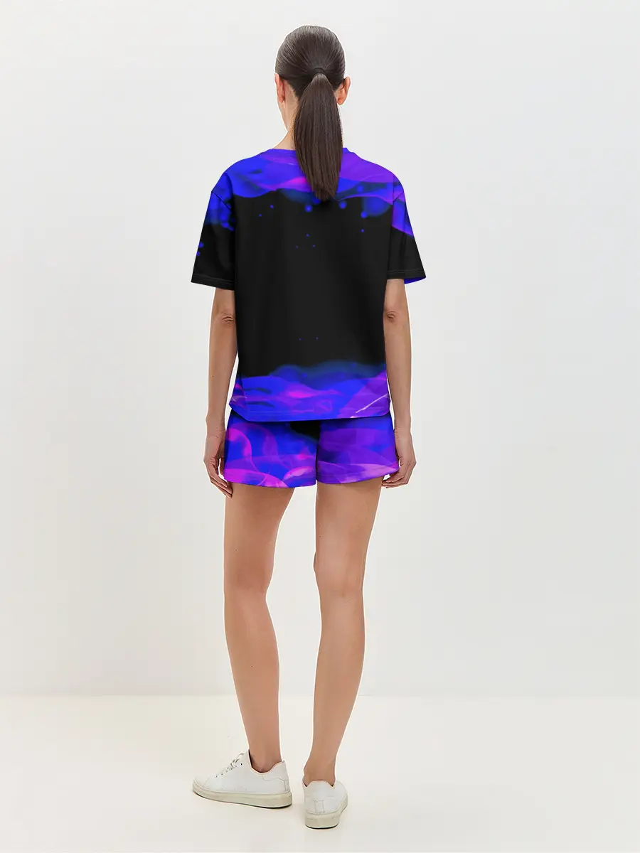 Женская пижама с шортами / Fortnite Marshmallow