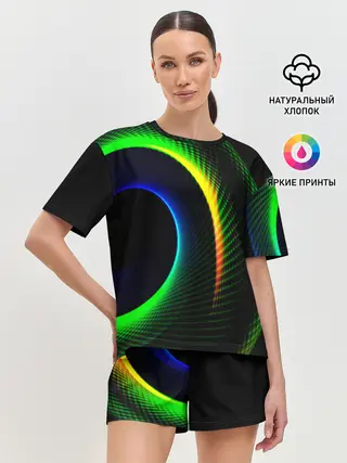 Женская пижама с шортами / ABSTRACT GEOMETRY