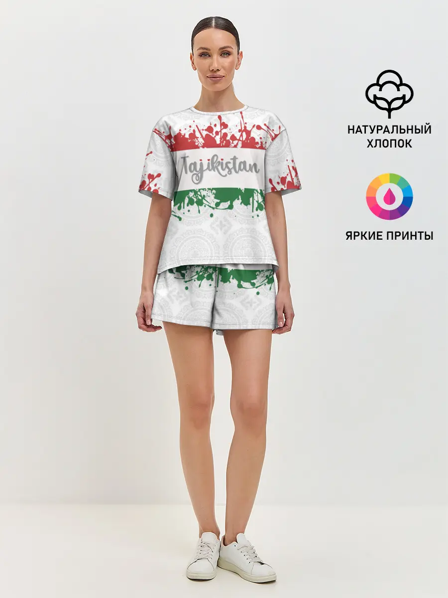 Женская пижама с шортами / Таджикистан
