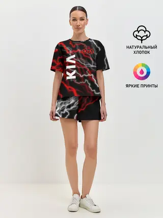 Женская пижама с шортами / KIA.