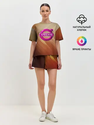 Женская пижама с шортами / volvo