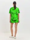 Женская пижама с шортами / ПАЛЬМЫ | ЛЕТО | TROPICAL