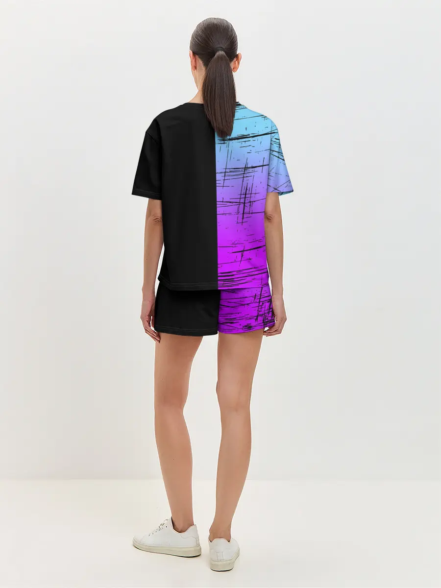 Женская пижама с шортами / FORTNITE MARSHMELLO.