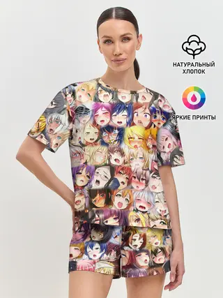 Женская пижама с шортами / SENPAI | СЕНПАЙ