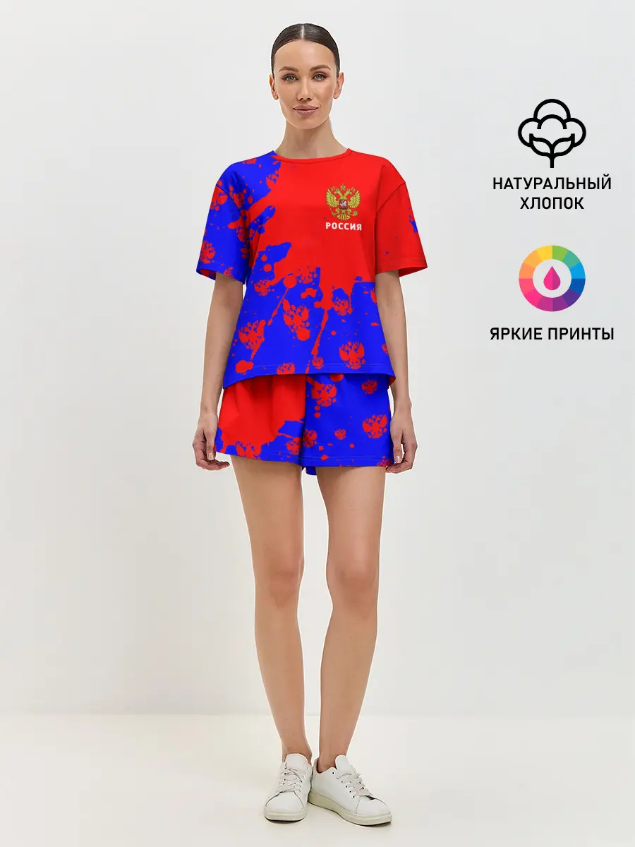 Женская пижама с шортами / РОССИЯ / RUSSIA