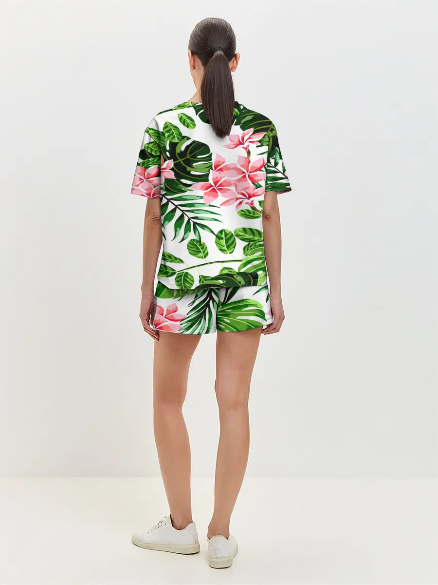 Женская пижама с шортами / ЛЕТО ТЕКСТУРА