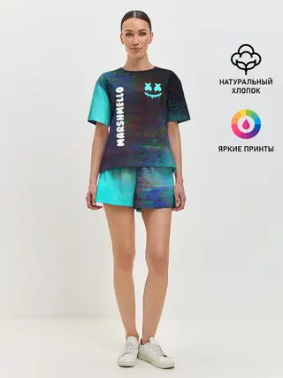 Женская пижама с шортами / MARSHMELLO / МАРШМЕЛЛОУ