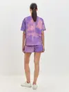 Женская пижама с шортами / Фиолетовый ТАЙ ДАЙ
