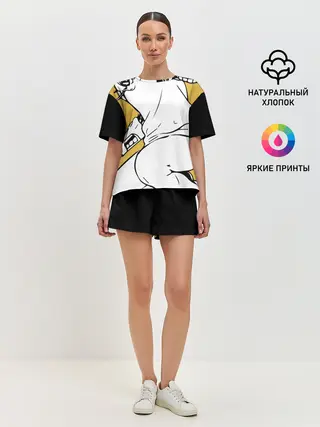 Женская пижама с шортами / Генос One Punch Man