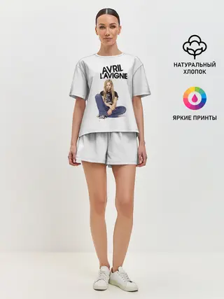 Женская пижама с шортами / Аврил Лавин