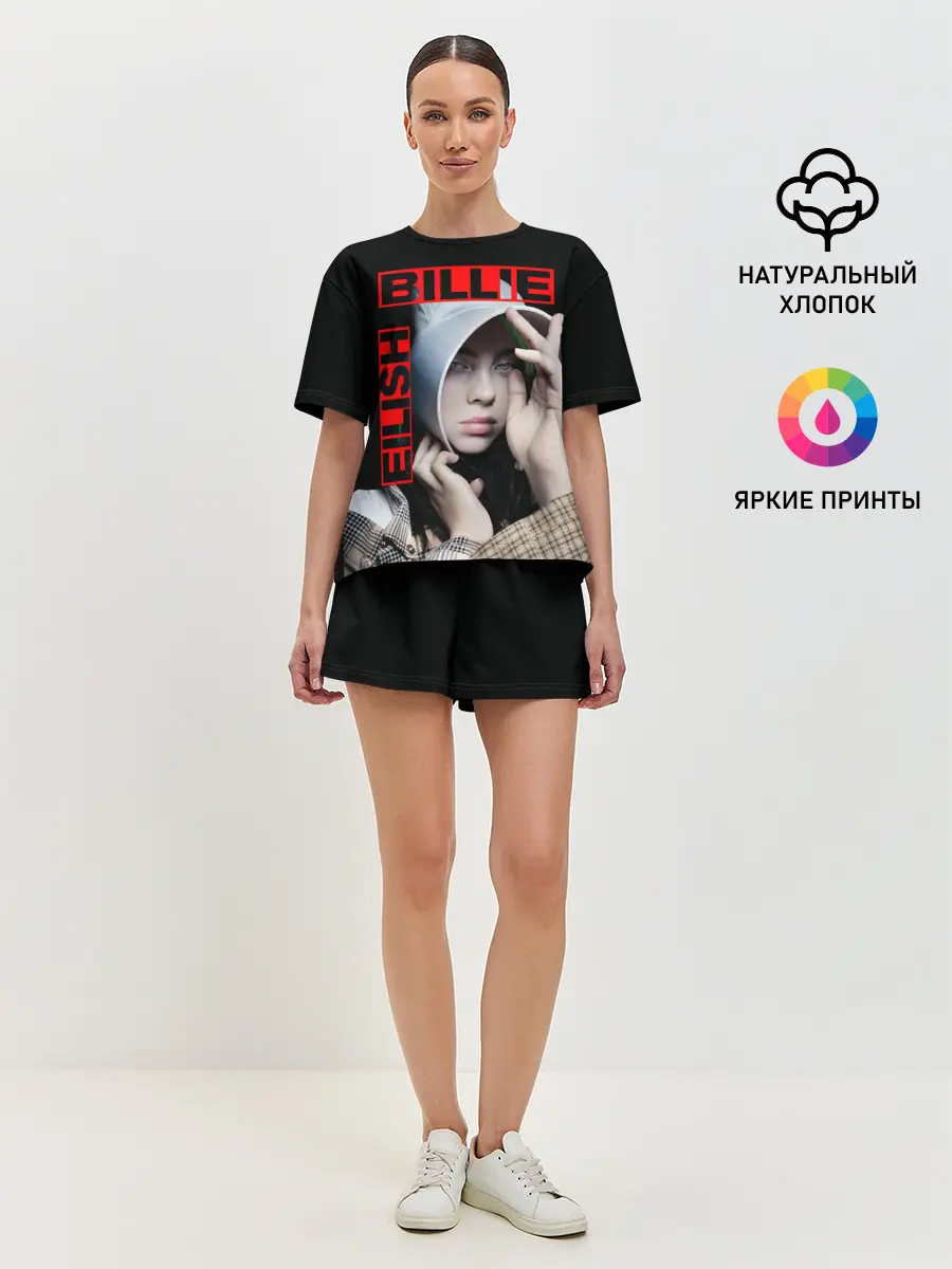 Женская пижама с шортами / BILLIE EILISH