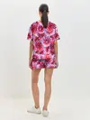 Женская пижама с шортами / Георгины