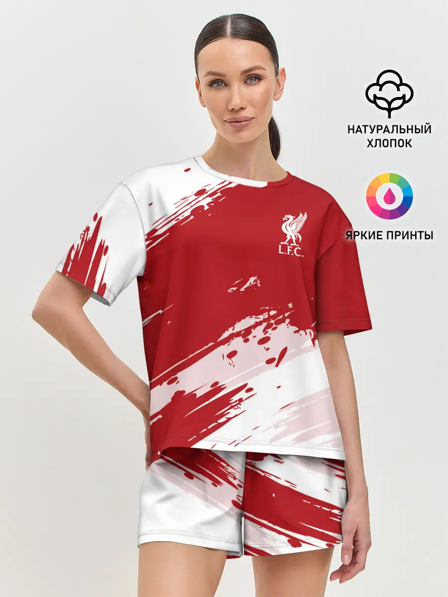 Женская пижама с шортами / Liverpool F.C.