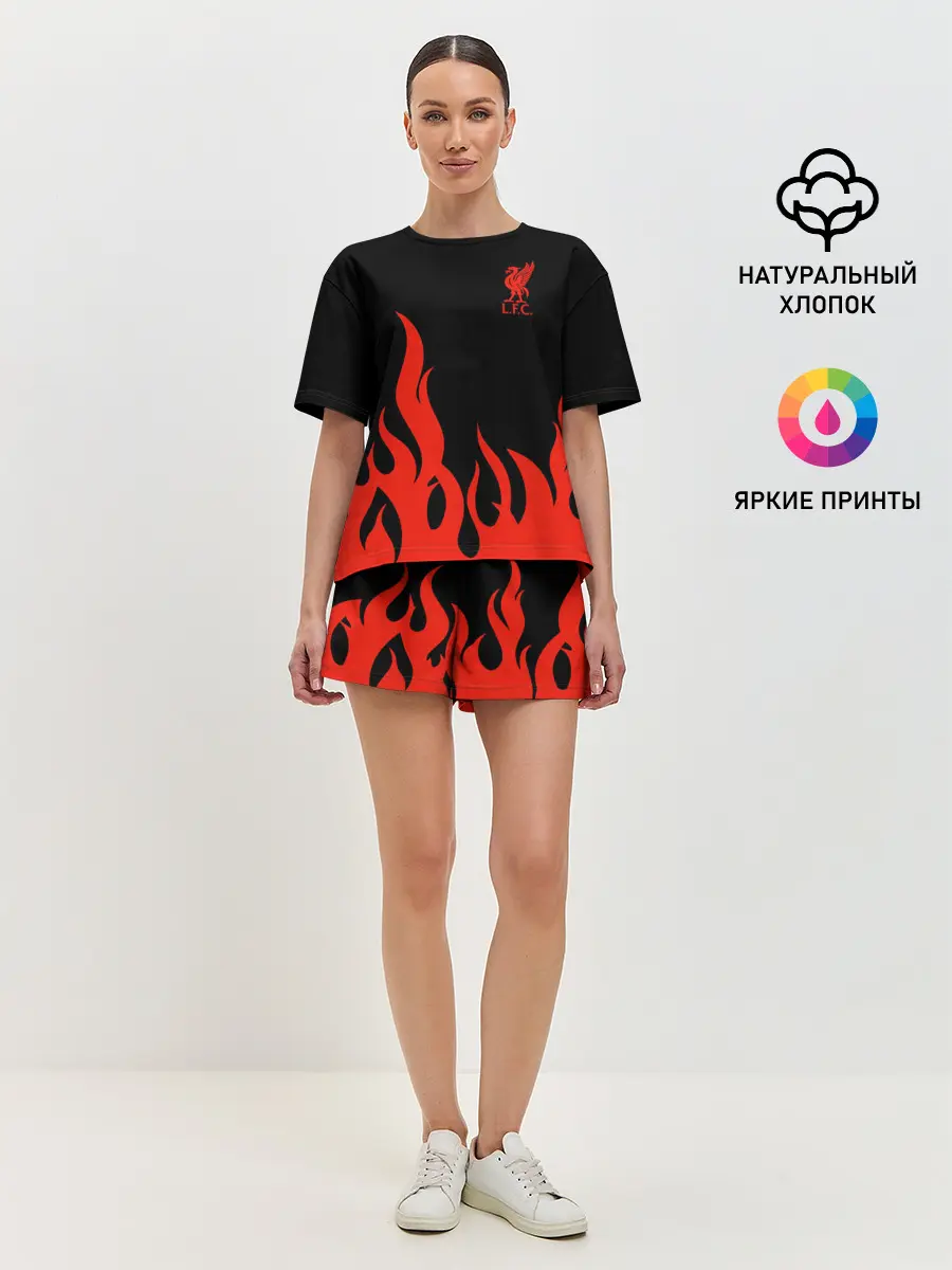 Женская пижама с шортами / Liverpool F.C.