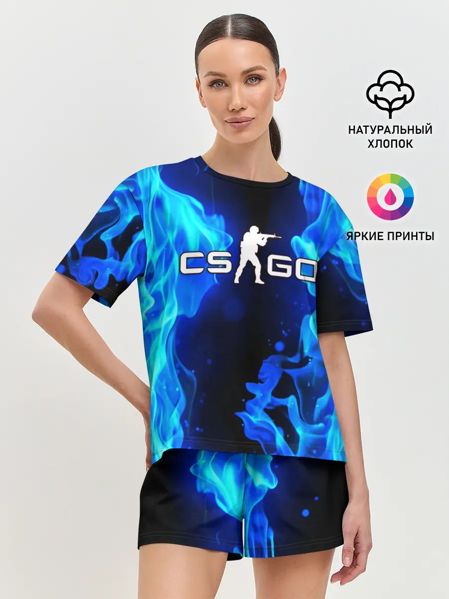 Женская пижама с шортами / COUNTER STRIKE