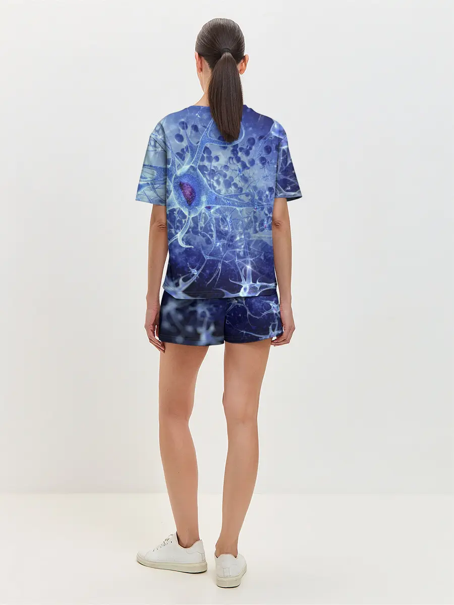 Женская пижама с шортами / ВИРУС