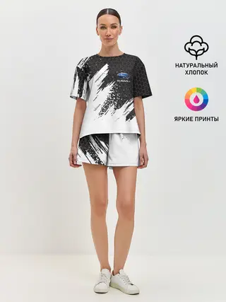 Женская пижама с шортами / SUBARU