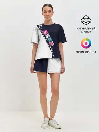 Женская пижама с шортами / Краш