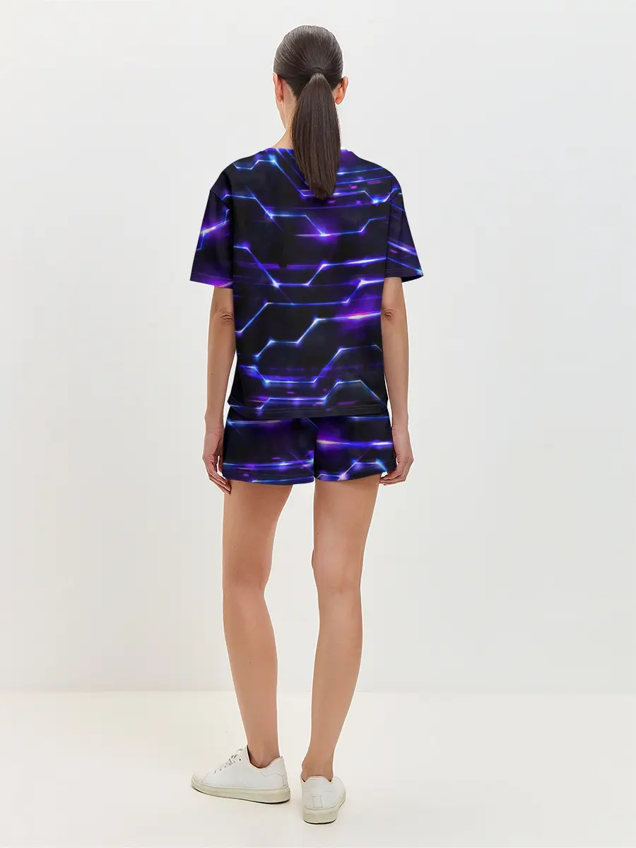 Женская пижама с шортами / Технологии будущее нано броня