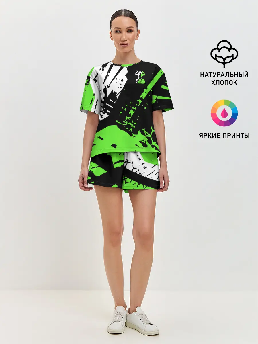 Женская пижама с шортами / Sword Art Online