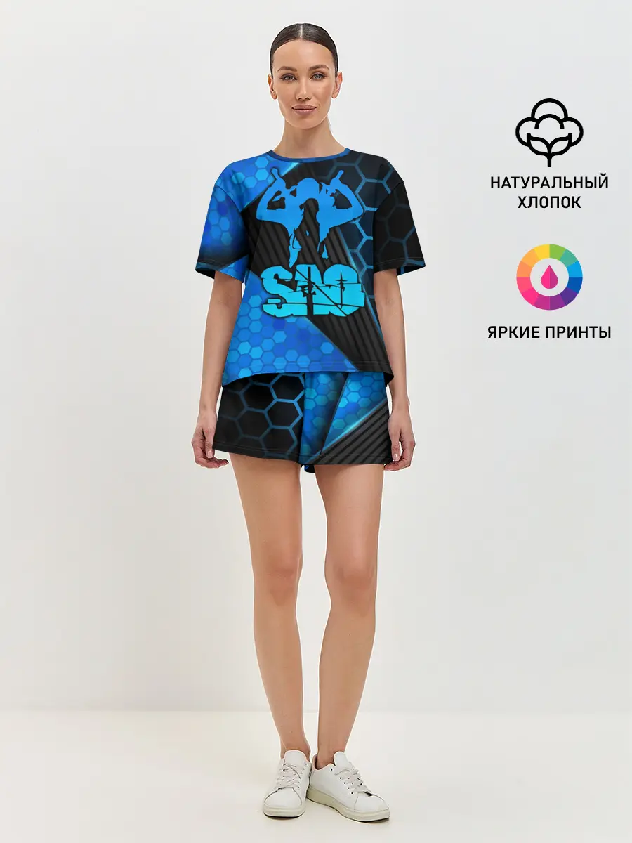 Женская пижама с шортами / Sword Art Online