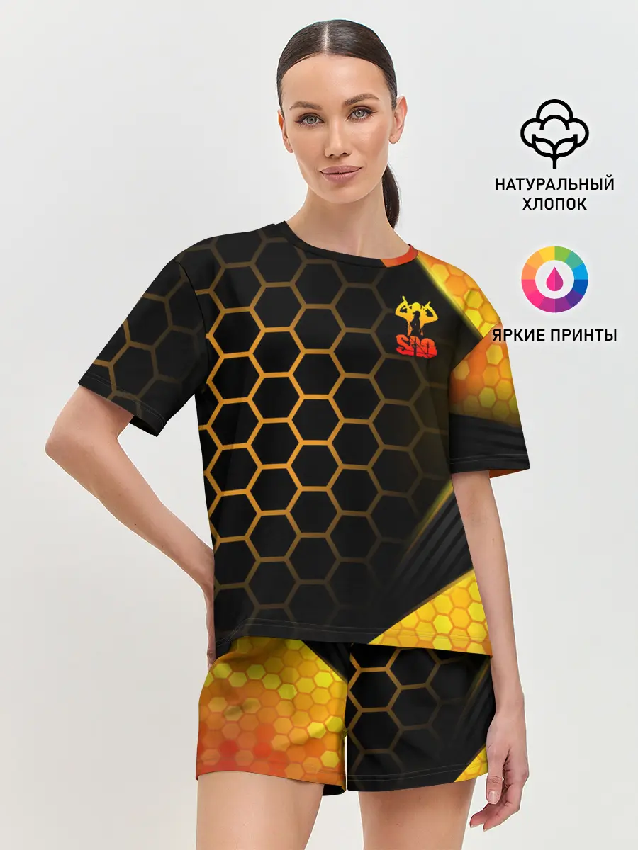 Женская пижама с шортами / Sword Art Online