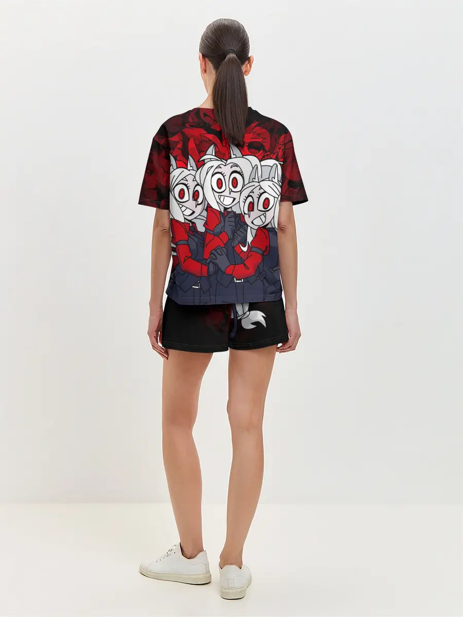 Женская пижама с шортами / HELLTAKER CERBERUS