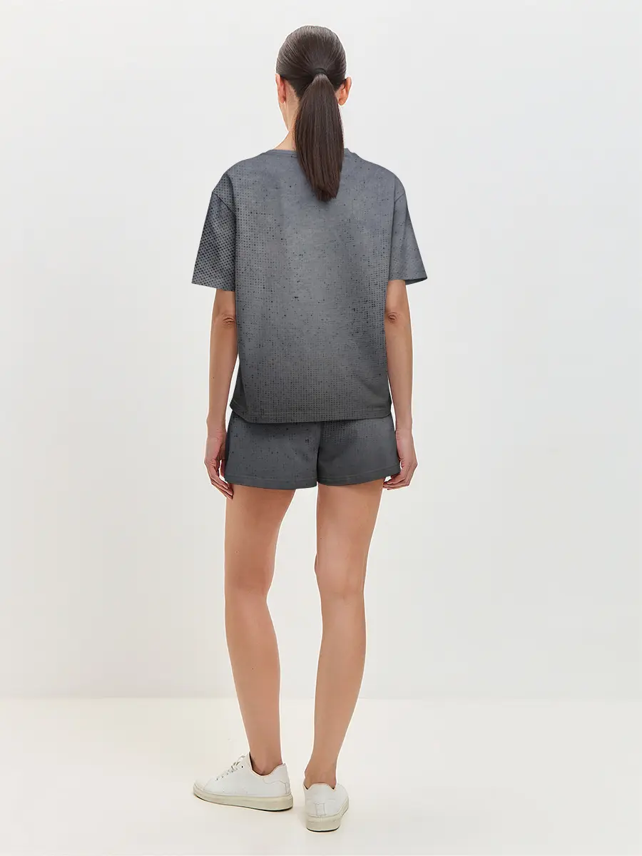 Женская пижама с шортами / Catgirl sadness