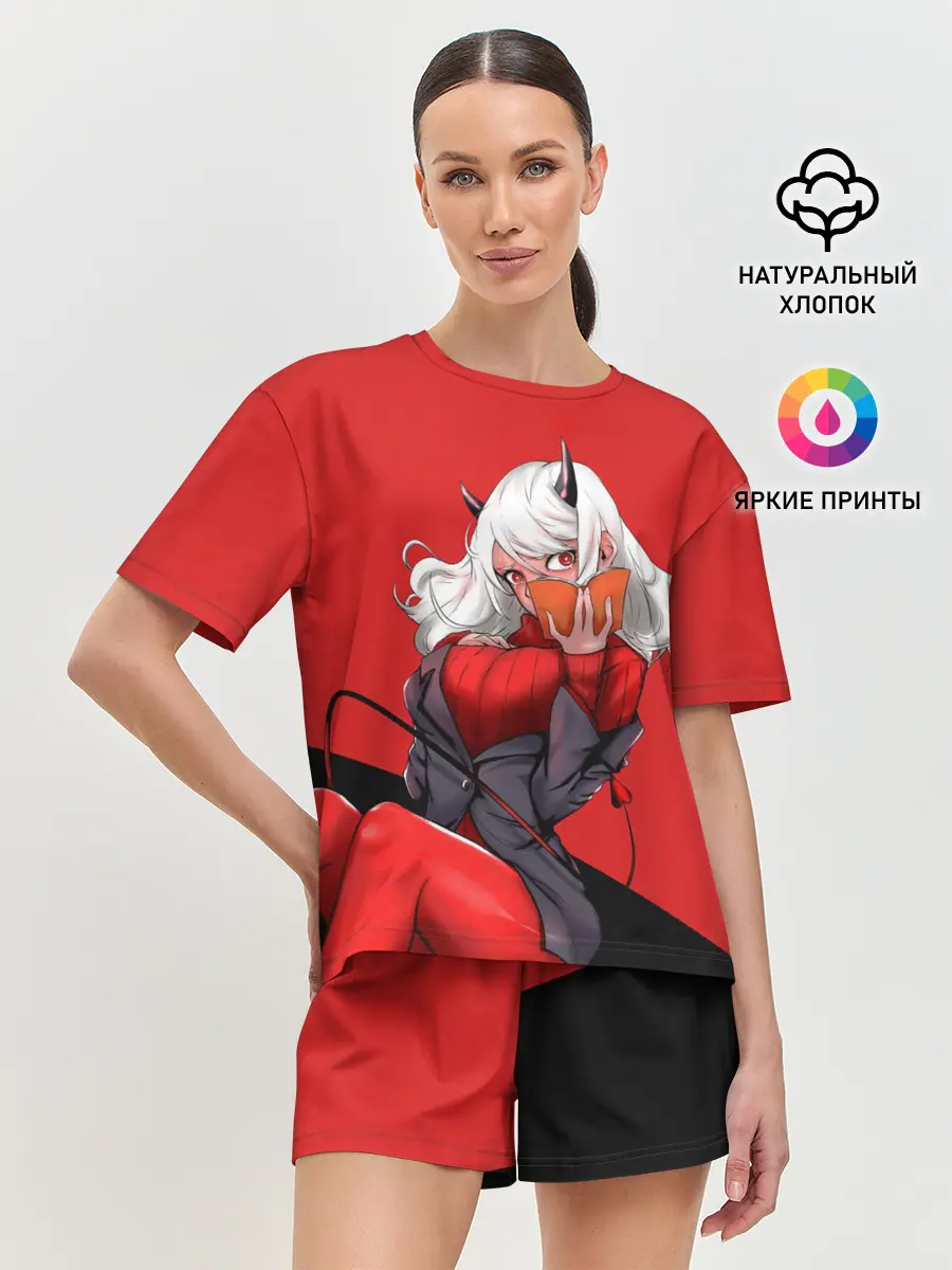 Женская пижама с шортами / ВАЙФУ Amadeus | Модеус