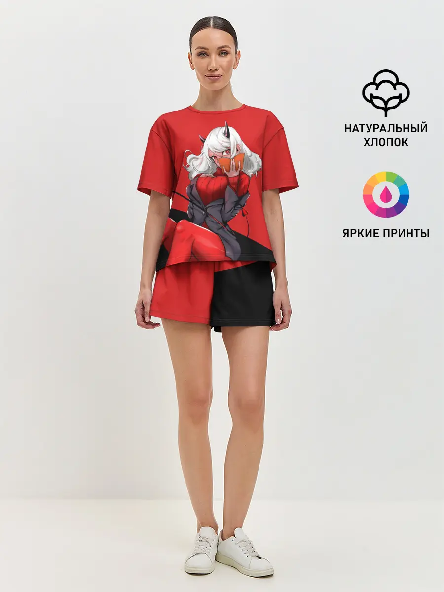 Женская пижама с шортами / ВАЙФУ Amadeus | Модеус