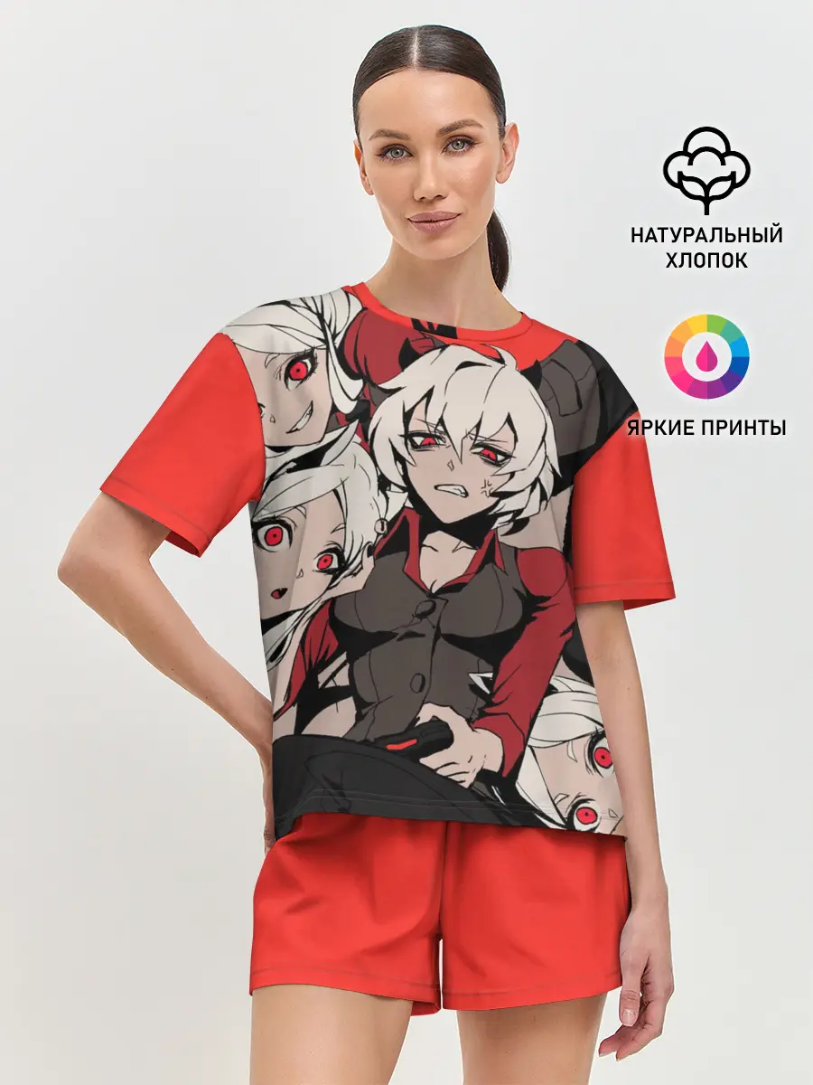 Женская пижама с шортами / Хеллтейкер персонажи