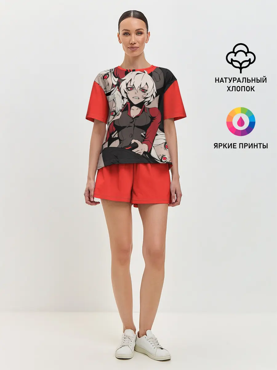 Женская пижама с шортами / Хеллтейкер персонажи