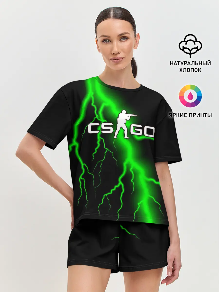 Женская пижама с шортами / COUNTER STRIKE