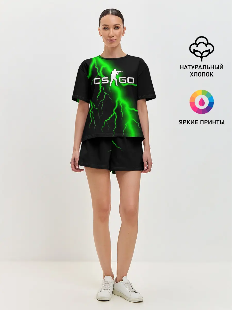 Женская пижама с шортами / COUNTER STRIKE
