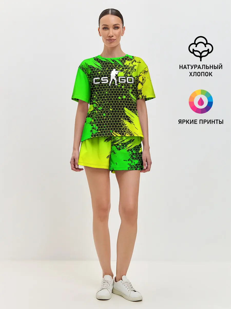 Женская пижама с шортами / COUNTER STRIKE