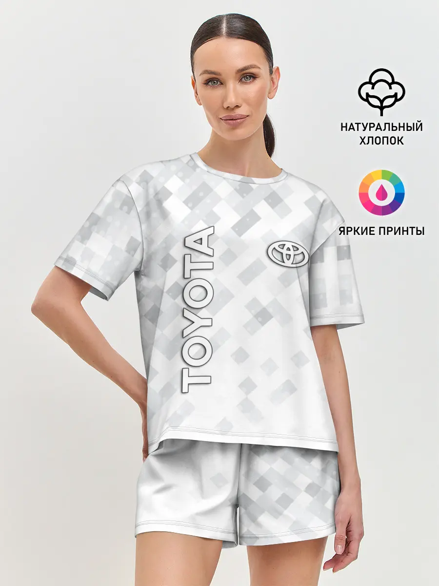 Женская пижама с шортами / TOYOTA