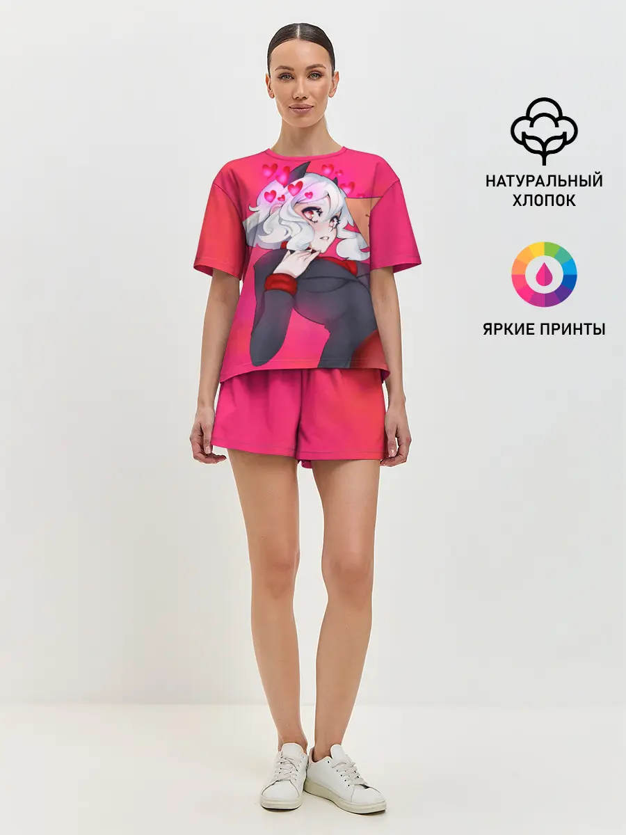 Женская пижама с шортами / HELLTAKER