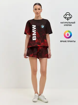Женская пижама с шортами / BMW